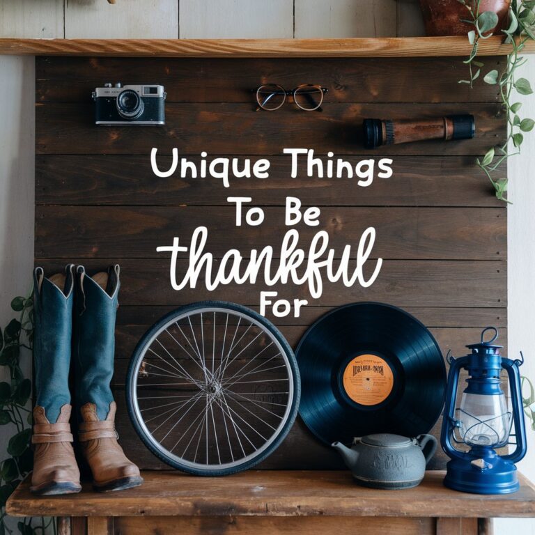 Unique Things to Be Thankful For: A Guide to Finding Gratitude in the Everyday